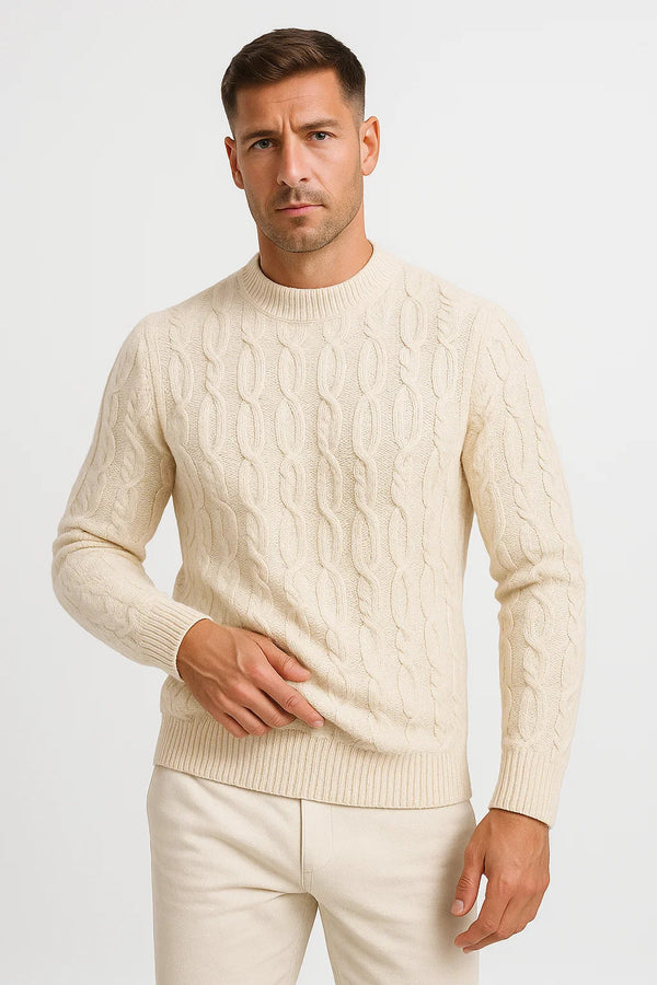 Men's crew neck Stylish Design Sweater