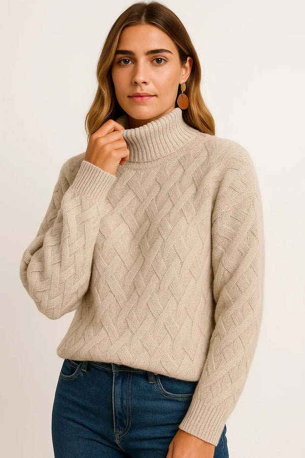 Turtle Neck Comfortable and Warm Sweater