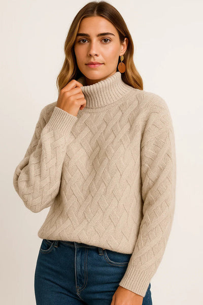 Turtle Neck Comfortable and Warm Sweater