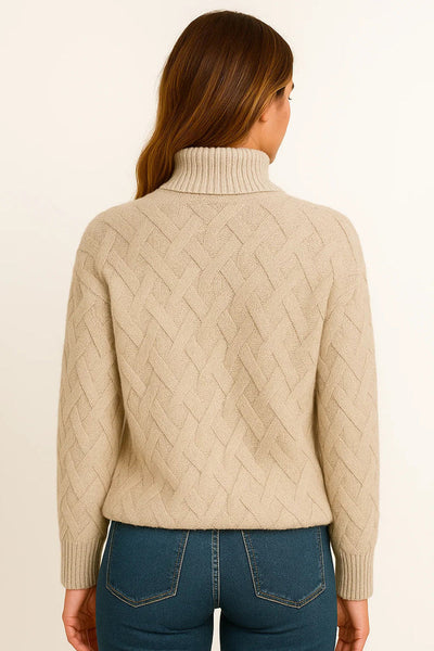 Turtle Neck Comfortable and Warm Sweater