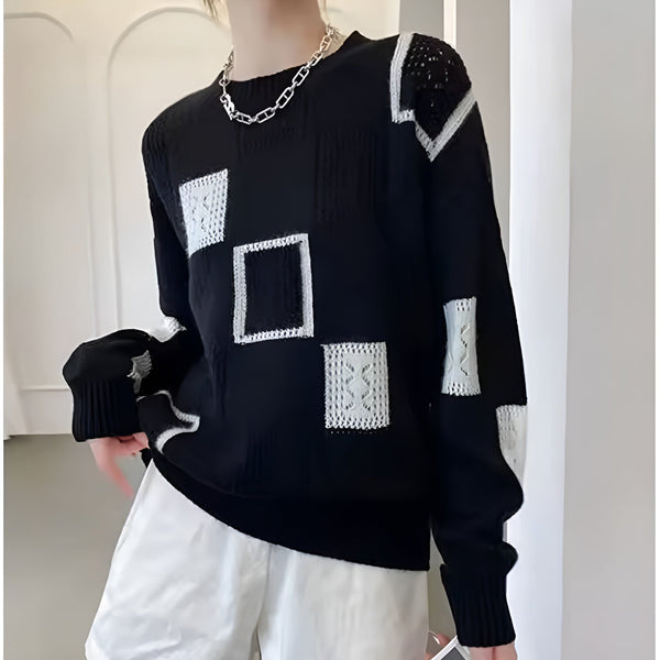 Stylish Round Neck Sweater For Women